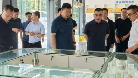 甘肃省药品监督管理局党组书记、局长吉永锋到独一味制药考察调研 助力企业高质量发展
